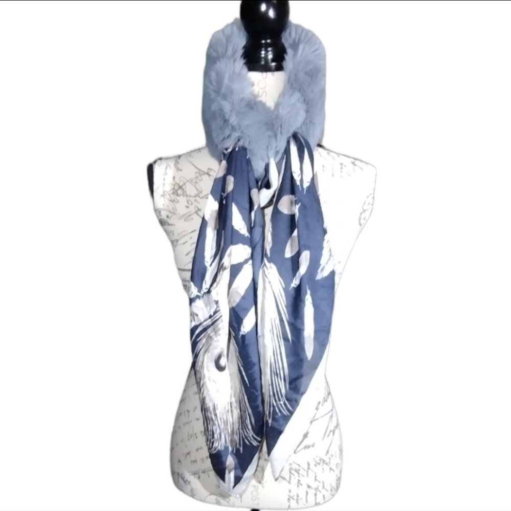 FAUX Fur Scarf Wrap NWOT